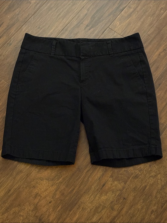 J. Crew Pants - J. Crew Black Frankie Women's Tailored Bermuda Shorts Size 6